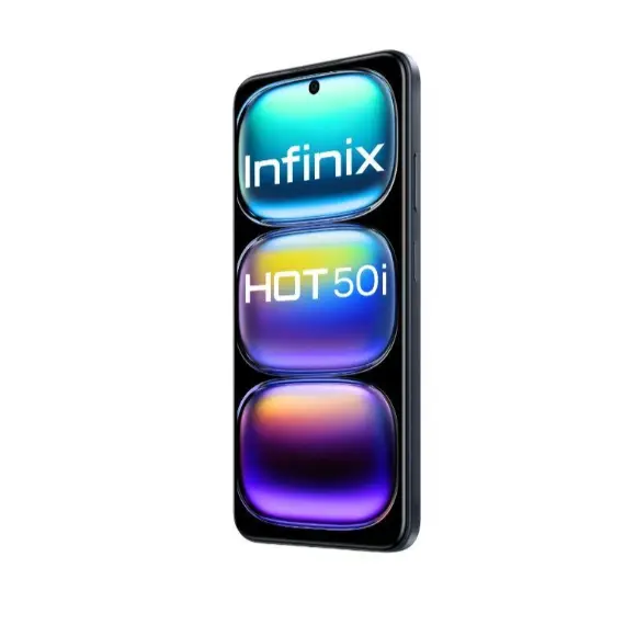 მობილური ტელეფონი Infinix Hot 50i 4GB/128GB Black , 2 image - Primestore.ge