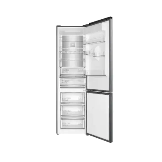 მაცივარი TCL C521CDIB FREE BUILT-IN, 521L, Energy E, 190x64x83.3, LED Display, Metal Fresh. Icy Blue glass , 2 image - Primestore.ge