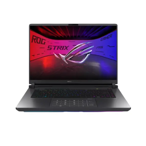 ნოუთბუქი Asustek ROG Strix G16 (2025) 16'' 2.5K  240Hz ULTRA 9 275HX  16GB 1TB G4 SSD RTX 5070 TI Eclipse Gray  - Primestore.ge