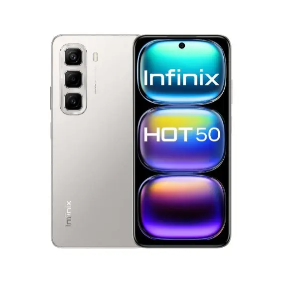 მობილური ტელეფონი Infinix Hot 50 8GB/128GB Titanium Grey  - Primestore.ge