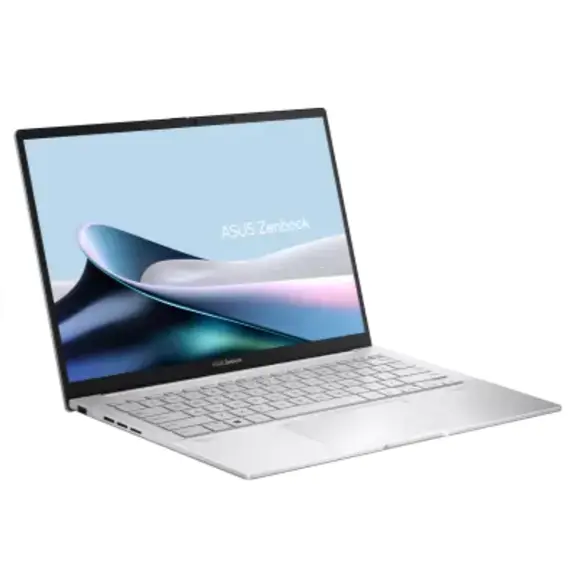 ნოუთბუქი Asustek Zenbook 14 14''  2.8K OLED 120Hz Ultra 9 285H 32GB 1TB SSD Intel Arc  graphics WIN 11 HOME  Silver , 2 image - Primestore.ge