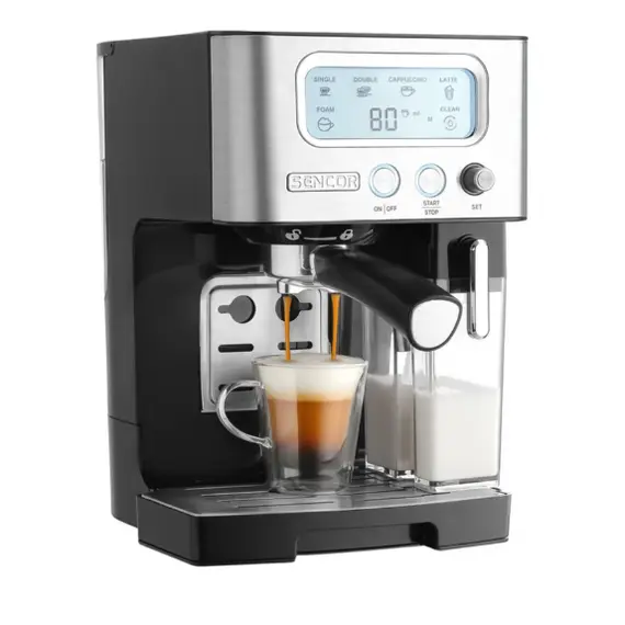 ყავის აპარატი Sencor SES 4090SS Espresso Maker , 2 image - Primestore.ge