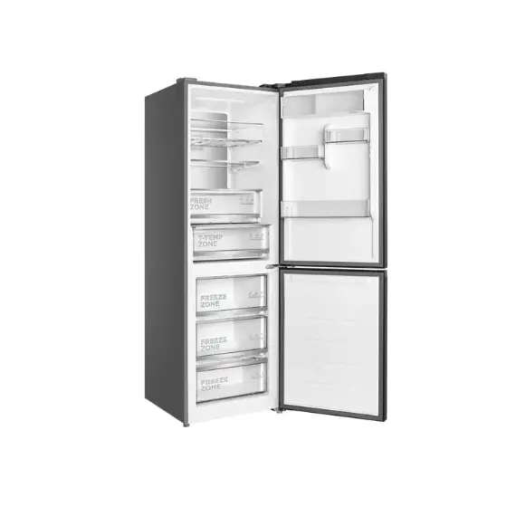 მაცივარი TCL C521CDIB FREE BUILT-IN, 521L, Energy E, 190x64x83.3, LED Display, Metal Fresh. Icy Blue glass , 4 image - Primestore.ge