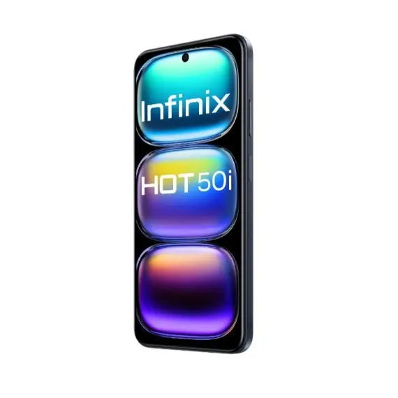 მობილური ტელეფონი Infinix Hot 50i 8GB/256GB Black , 3 image - Primestore.ge