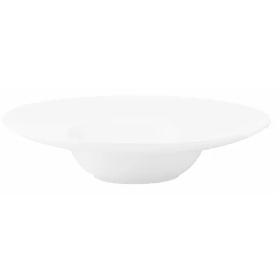თეფში Ardesto Deep platee Imola, 23cm, porcelain, white , 4 image - Primestore.ge