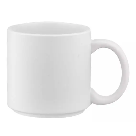 ჭიქა Ardesto Mug Trento, 400ml, ceramics, white , 2 image - Primestore.ge