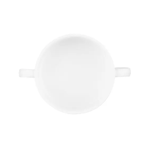 თასი Ardesto Soup bowl Prato, 10.9cm, 300ml, porcelain, white , 3 image - Primestore.ge