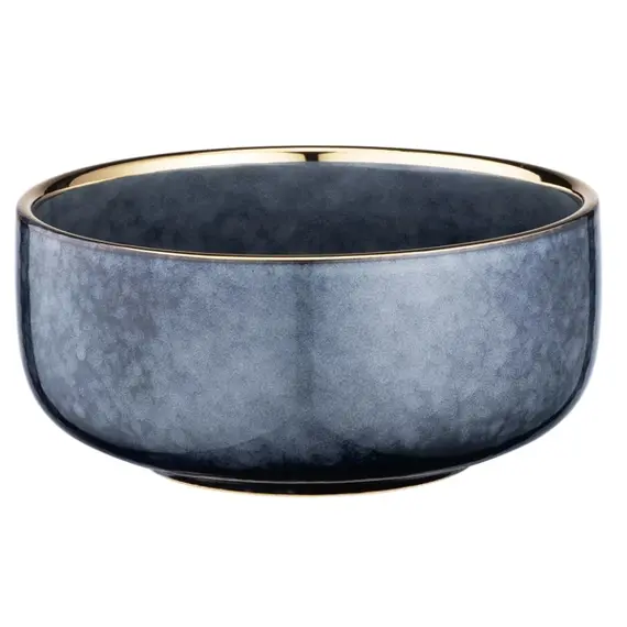 თასი Ardesto Bowl Andria, 750ml, 15.1cm, ceramics, blue-gray , 2 image - Primestore.ge