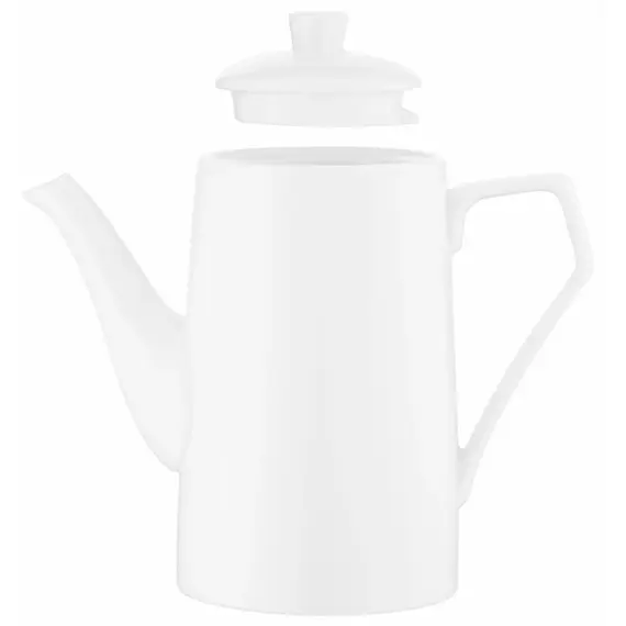 ჩაიდანი Ardesto Tea pot, 870ml, porcelain, white , 2 image - Primestore.ge