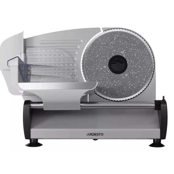 სლაისერი Ardesto slicer, 250W, blade-stainless steel, diameter of the knife-190мм, corps- iron/plastic, grey-black  - Primestore.ge