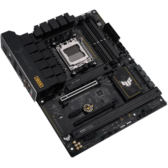 დედა დაფა ASUS Motherboard TUF GAMING B650-PLUS WIFI sAM5 B650 4xDDR5 M.2 USB HDMI DP WiFi BT ATX , 3 image - Primestore.ge