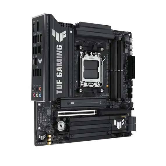 დედა დაფა ASUS Motherboard TUF GAMING B850M-PLUS sAM5 B850 4xDDR5 M.2 HDMI DP mATX , 2 image - Primestore.ge
