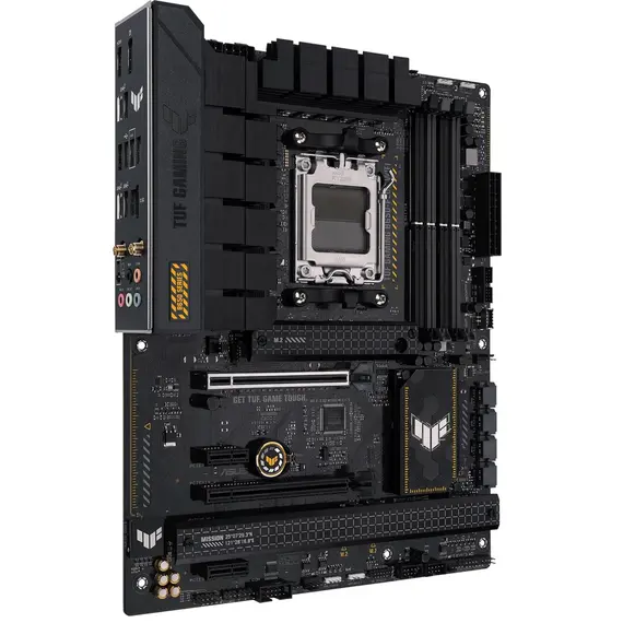 დედა დაფა ASUS Motherboard TUF GAMING B650-PLUS WIFI sAM5 B650 4xDDR5 M.2 USB HDMI DP WiFi BT ATX , 2 image - Primestore.ge