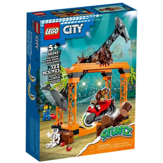 ლეგო LEGO City Stuntz The Shark Attack Stunt Challenge  - Primestore.ge