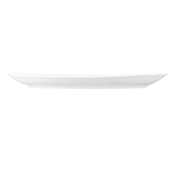 თეფში Ardesto Plate Imola, 31х22cm, porcelain, oval, white , 4 image - Primestore.ge