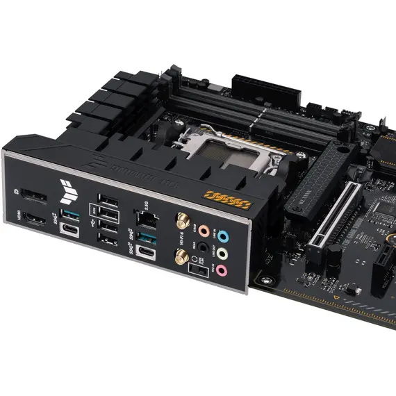 დედა დაფა ASUS Motherboard TUF GAMING B650-PLUS WIFI sAM5 B650 4xDDR5 M.2 USB HDMI DP WiFi BT ATX , 4 image - Primestore.ge