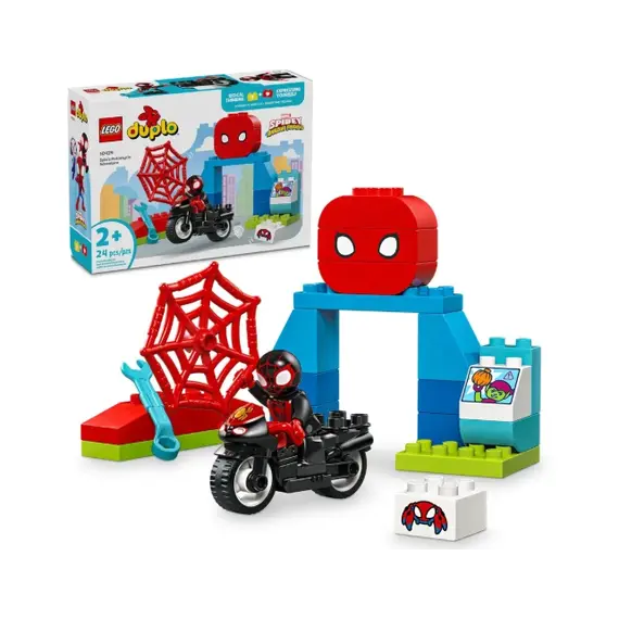 ლეგო LEGO Constructor DUPLO Spin's motorcycle adventure  - Primestore.ge