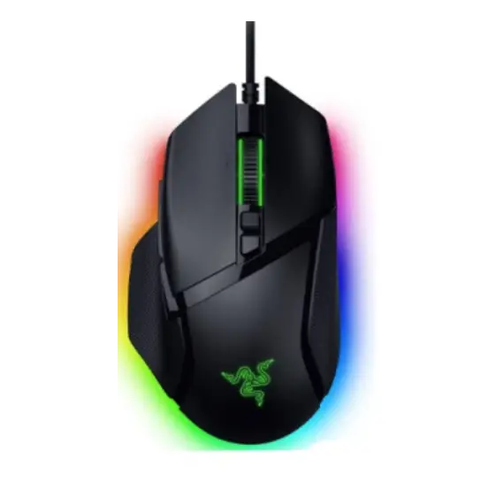 მაუსი Razer Mouse Basilisk V3 35K, RGB, USB-A, black  - Primestore.ge