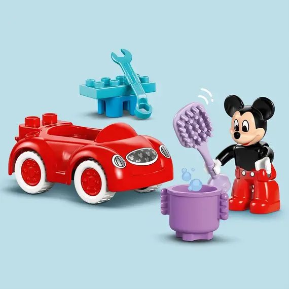ლეგო LEGO Constructor DUPLO Disney Mickey Mouse Clubhouse & Car , 3 image - Primestore.ge