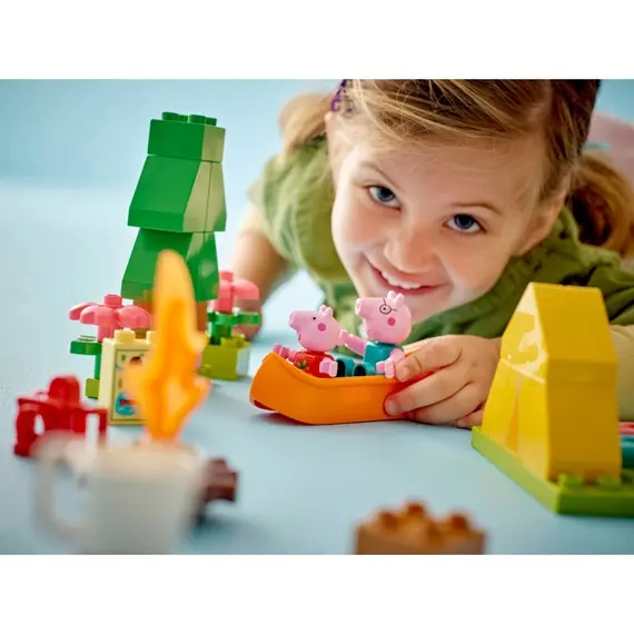 ლეგო LEGO Constructor DUPLO Peppa Pig Camping Trip , 5 image - Primestore.ge