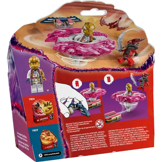 ლეგო LEGO Constructor Ninjago Sora's Dragon Spinjitzu Spinner  - Primestore.ge