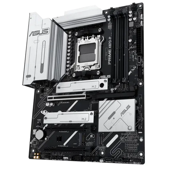 დედა დაფა ASUS Motherboard PRIME X870-P sAM5 X870 4xDDR5 M.2 HDMI ATX , 3 image - Primestore.ge