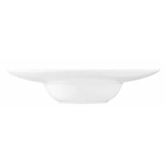 თეფში Ardesto Deep platee Imola, 23cm, porcelain, white , 3 image - Primestore.ge