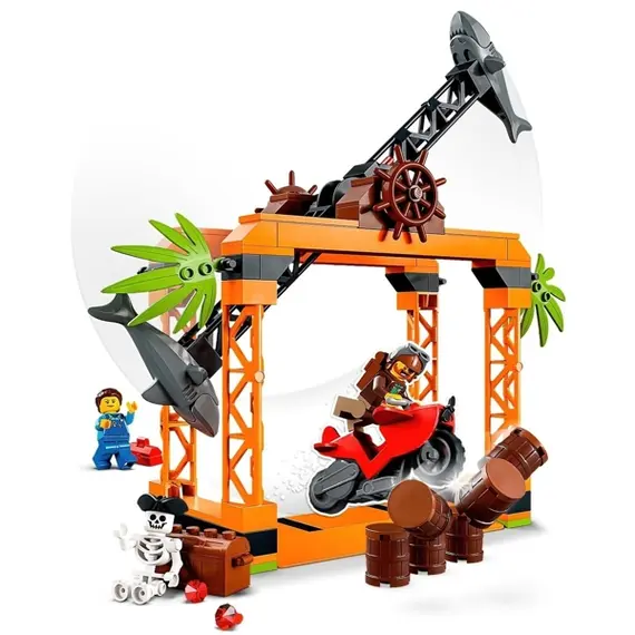 ლეგო LEGO City Stuntz The Shark Attack Stunt Challenge , 3 image - Primestore.ge