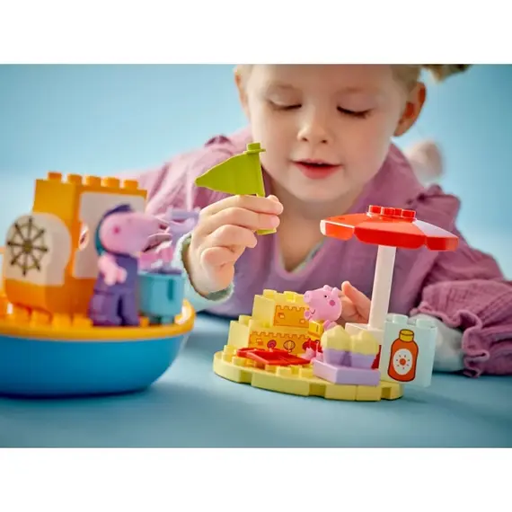 ლეგო LEGO Constructor Peppa Pig boat trip , 3 image - Primestore.ge