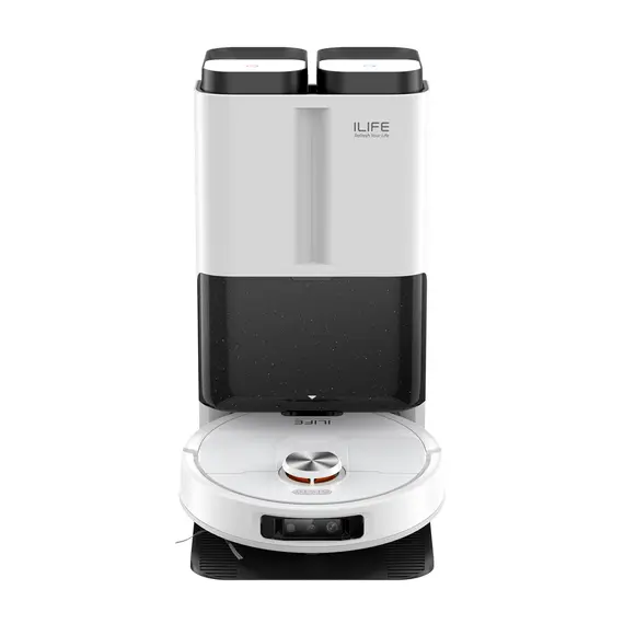 რობოტი მტვერსასრუტი Ilife T60S, 17000Pa, LiDAR + Ai, Robot Vacuum Cleaner, White , 4 image - Primestore.ge