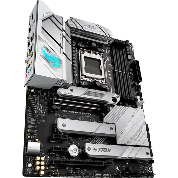 დედა დაფა ASUS Motherboard ROG STRIX B650-A GAMING WIFI sAM5 B650 4xDDR5 M.2 HDMI DP WiFi BT ATX , 2 image - Primestore.ge