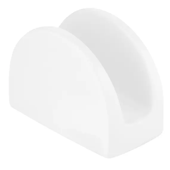 ხელსახოცის ჩასადები Ardesto Napkin holder Prato, 11х6х8cm, porcelain, white  - Primestore.ge