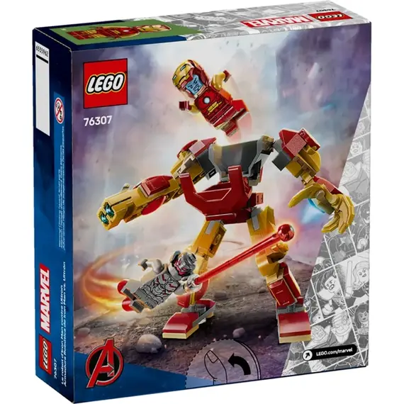 ლეგო LEGO Constructor Super Heroes Iron Man Mech vs. Ultron  - Primestore.ge