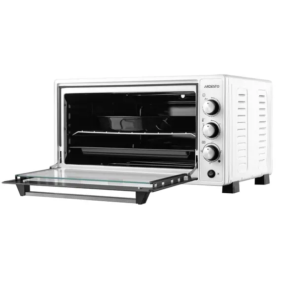 ელექტრო ღუმელი Ardesto MEO-N48CW, 1700W, 48L, Electric Oven, White , 5 image - Primestore.ge