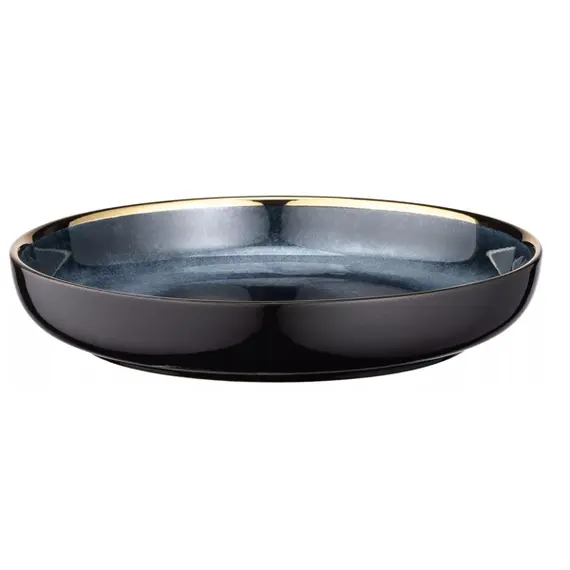 თეფში Ardesto Deep plate Andria, 21.1cm, ceramics, blue-gray , 2 image - Primestore.ge
