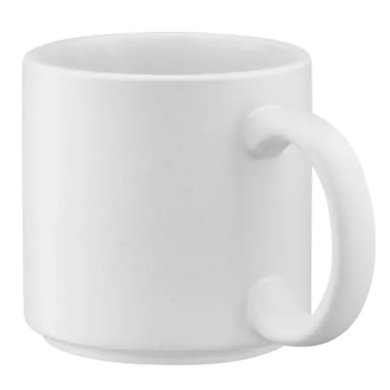 ჭიქა Ardesto Mug Trento, 400ml, ceramics, white  - Primestore.ge