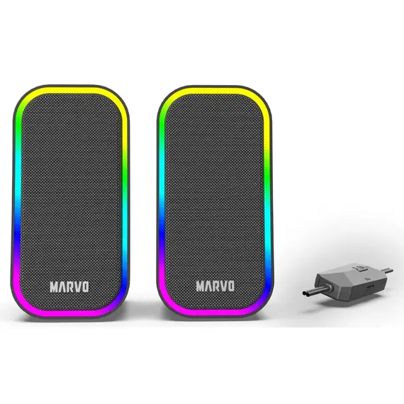 დინამიკი Marvo Havoc20 Wired Gaming speaker , 4 image - Primestore.ge