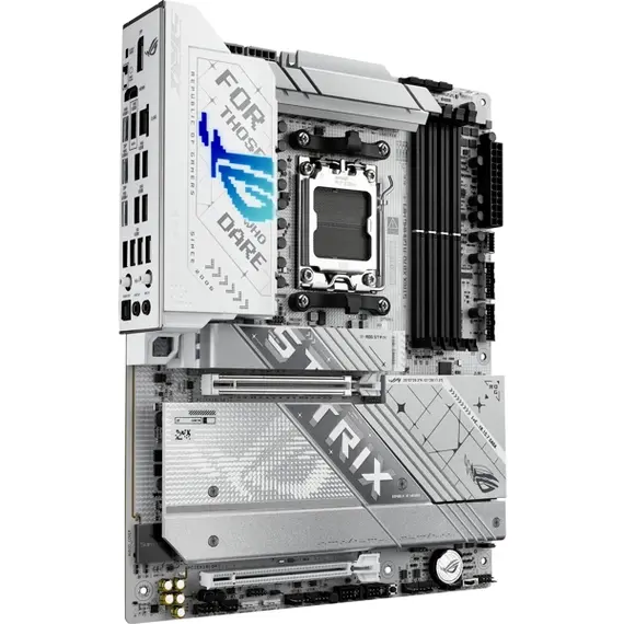 დედა დაფა ASUS Motherboard ROG STRIX X870-A GAMING WIFI sAM5 X870 4xDDR5 M.2 HDMI DP WiFi BT ATX , 3 image - Primestore.ge