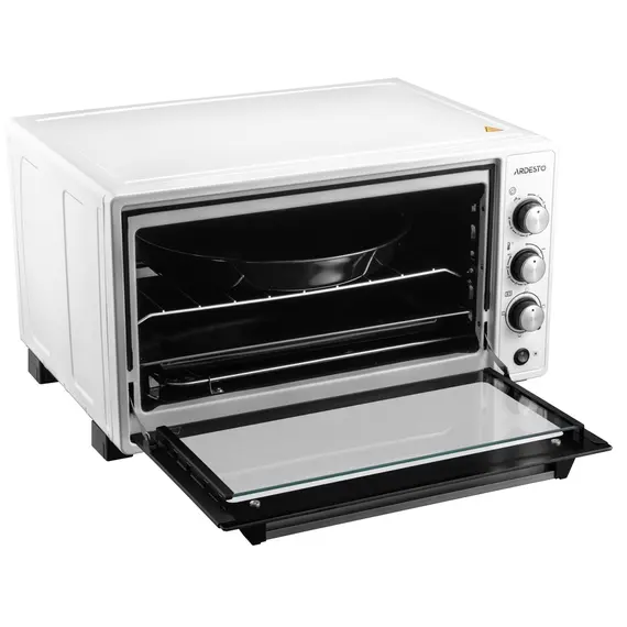 ელექტრო ღუმელი Ardesto MEO-N48CW, 1700W, 48L, Electric Oven, White , 6 image - Primestore.ge
