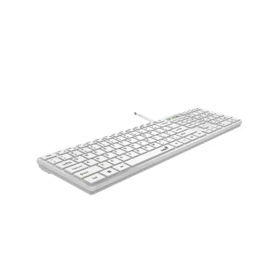კლავიტურა Genius,Keyboard  SlimStar 126  USB White , 3 image - Primestore.ge