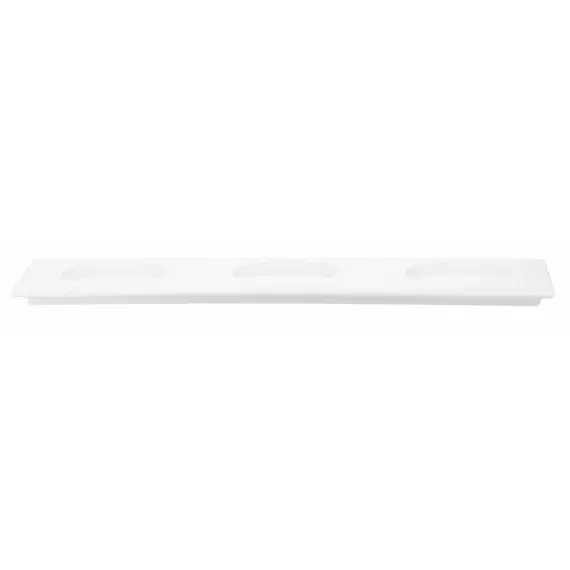 სადგამი თეფში Ardesto Tray, 34х12сm, porcelain, rectangle, white , 3 image - Primestore.ge
