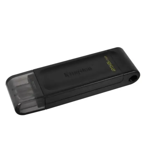 USB ფლეშ მეხსიერება Kingston 256GB USB 3.2 Type-C Gen 1 DT70 , 2 image - Primestore.ge