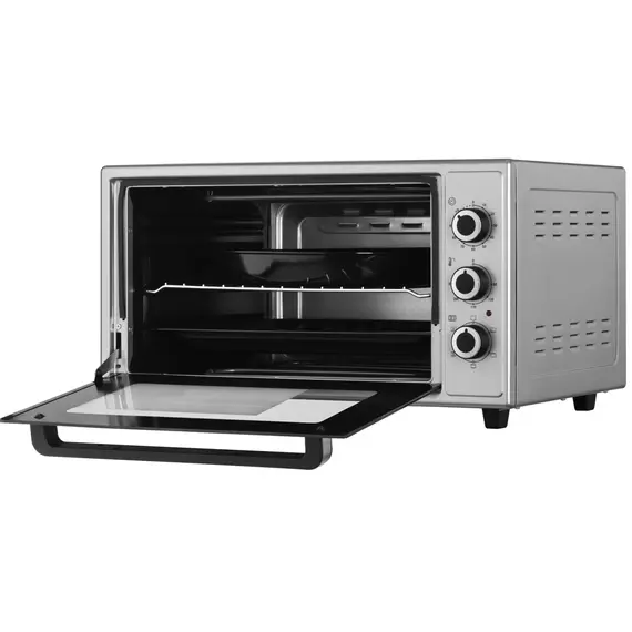 ელექტრო ღუმელი Ardesto MEO-F48CGR, 1600W, 48L, Electric Oven, Grey , 3 image - Primestore.ge