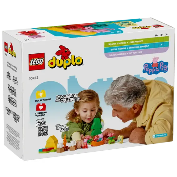 ლეგო LEGO Constructor DUPLO Peppa Pig Camping Trip  - Primestore.ge