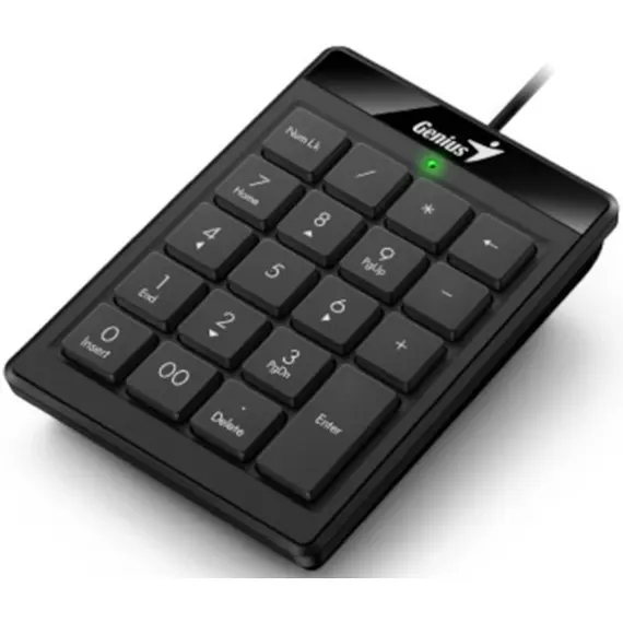 კლავიატურა Genius 110, Wired, USB, NumPad, Black , 3 image - Primestore.ge