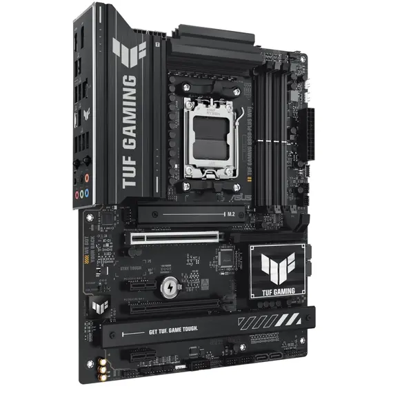 დედა დაფა ASUS Motherboard TUF GAMING B850-PLUS WIFI sAM5 B850 4xDDR5 M.2 HDMI DP WiFi BT ATX , 2 image - Primestore.ge