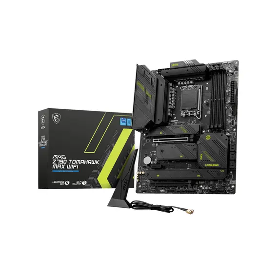 დედა დაფა MSI Motherboard MAG Z790 TOMAHAWK MAX WIFI s1700 Z790 4xDDR5 M.2 HDMI DP WiFi BT ATX , 3 image - Primestore.ge
