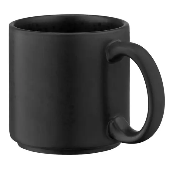 ჭიქა Ardesto Mug Trento, 400ml, ceramics, black  - Primestore.ge
