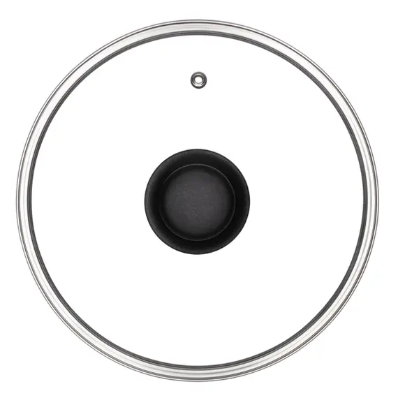 თავსახური Ardesto Lid Gemini Gourmet, 20cm, heat-resistant glass, stainless steel, bakelite  - Primestore.ge