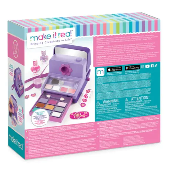 კრეატიული სათამაშო Make It Real Instant Glam Cosmetic Case , 5 image - Primestore.ge